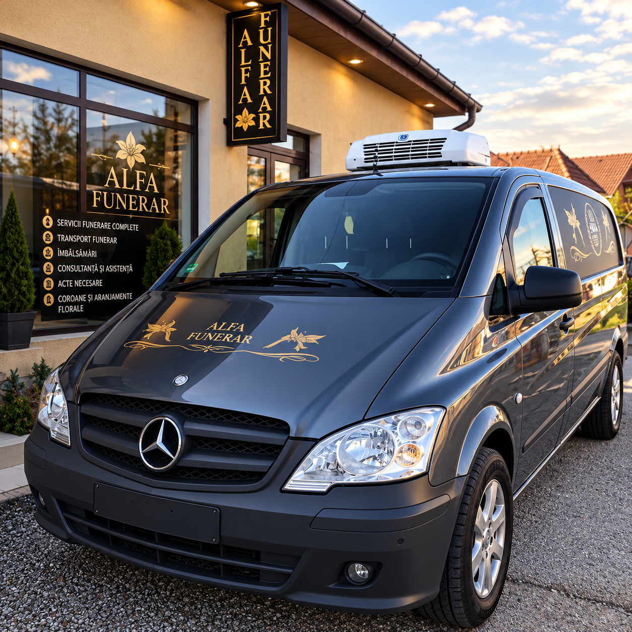 Servicii funerare Mureș – Alfa Funerar în lumina apusului